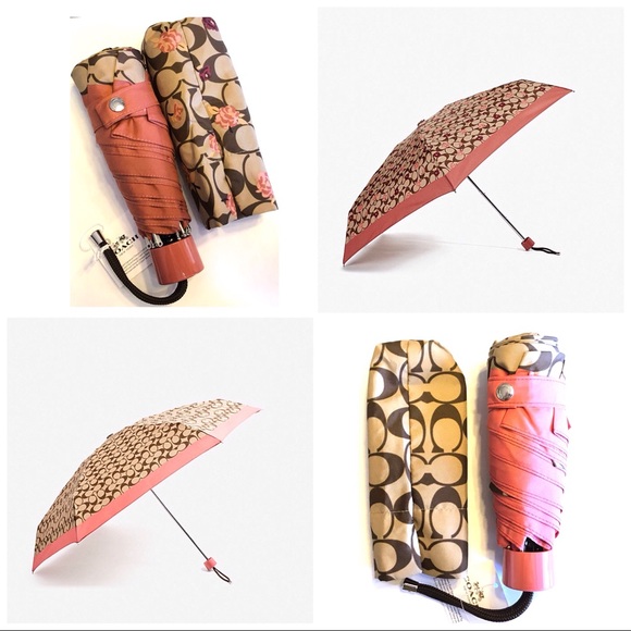 NWT Coach Mini Purse Handbag Umbrella (2 Styles) - Picture 3 of 5